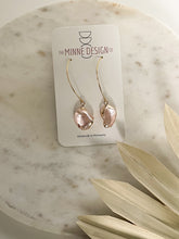 Load image into Gallery viewer, Pink Baroque Pearl Dangles
