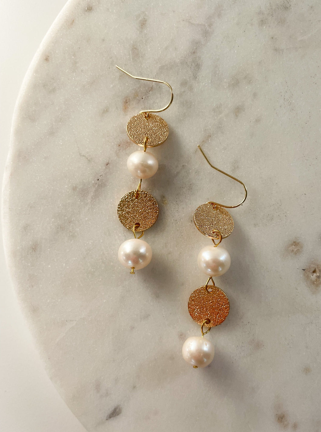 Gold and Pearls Drops