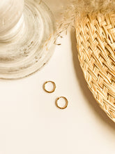 Load image into Gallery viewer, Dainty Gold Hoop
