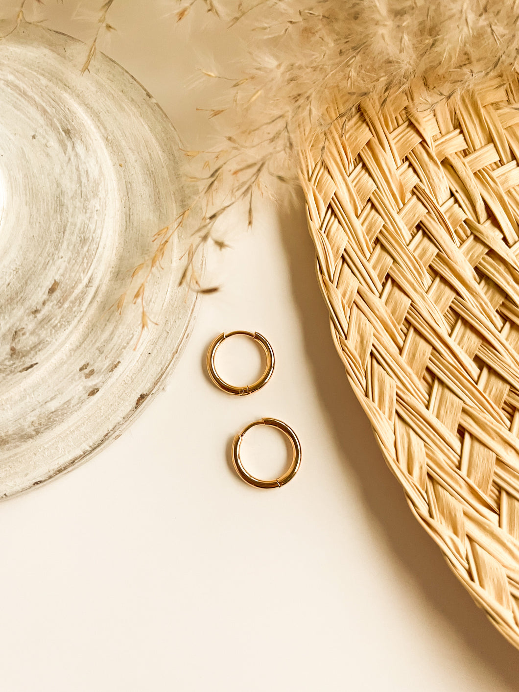 Dainty Gold Hoop